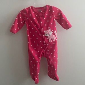 Child of mine footie 3-6 months for girl.